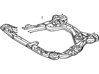 Toyota 51100-48040 Frame Assembly, Front