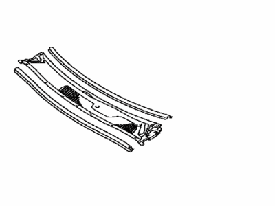 Toyota 55781-48070 Louver Sub-Assembly, Cowl Top Ventilator