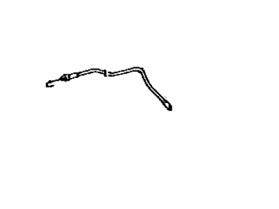 69750-48040 Toyota Cable Assembly, Front Door Inside Locking, Passenger Side Illustration 1 of 1