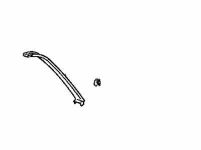 Toyota 64791-48020-A0 Cover, Back Door Trim, Passenger Side