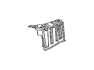 Toyota 58327-48030 Insulator, Main Muffler Heat