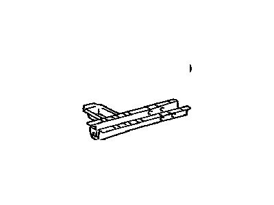 Toyota 58108-48020 Reinforcement,  Front Floor,  NO.2 LH