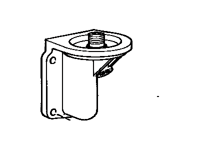 Toyota 15609-61012 Damper Pulley Mount Bracket