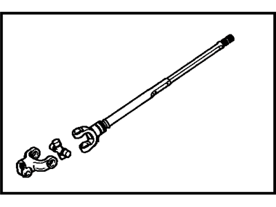 Toyota Land Cruiser Steering Shaft - 45220-60050