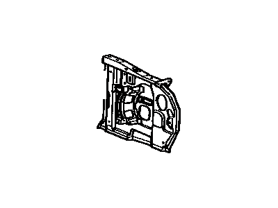 Toyota Land Cruiser Radiator Support - 53203-90A03