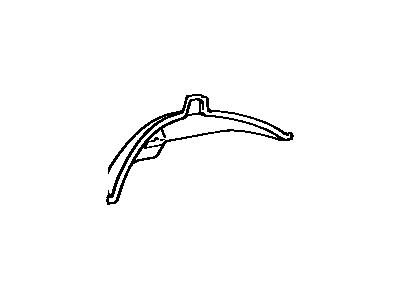 Toyota 62614-90A00-06 Cover, Wheel House Trim, Driver Side