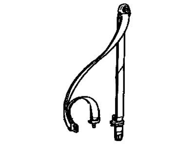 1987 Toyota Land Cruiser Seat Belt - 73210-90A13-06