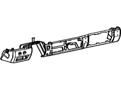 Toyota 55301-90A35-05 Panel Sub-Assembly, Instrument 55301-90A35-05 Toyota Panel Sub-Assembly, Instrument Illustration 1 of 1