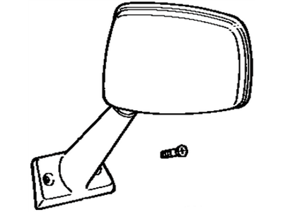 1990 Toyota Land Cruiser Car Mirror - 87910-90A10