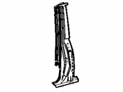Toyota 61340-90A06 Pillar Sub-Assembly, Center Body, Driver Side