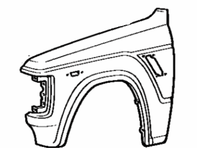 Toyota Land Cruiser Fender - 53802-90A59