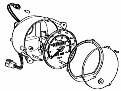 Toyota Land Cruiser Speedometer - 83110-90A11