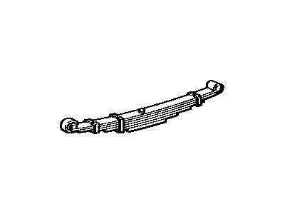 Toyota Land Cruiser Leaf Spring - 48210-60400