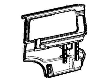 Toyota 61611-90A03 Outer Panel