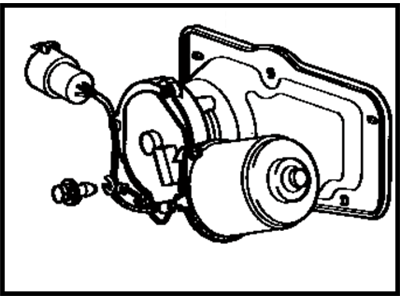 Toyota Land Cruiser Wiper Motor - 85120-90A29