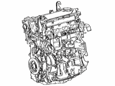 Toyota 19000-0P580 Engine