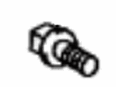 Toyota 90105-14212 Bolt,  Hexagon(For Rear Caliper)