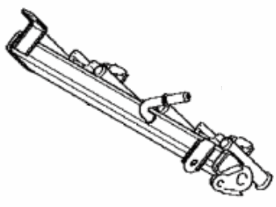 Toyota 23814-25022 Pipe Sub-Assy,  Fuel Delivery
