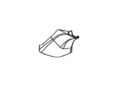 Toyota 8794B-0E350 Cover,  Outer Mirror,  Lower LH