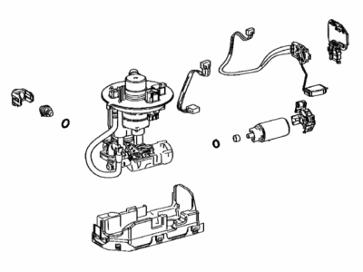 Toyota 77020-0E161 Tube Assy,  Fuel Suction W/Pump & Gage