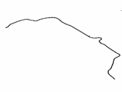 Toyota 85370-0E440 Hose, Rear Washer (From Joint To Joint)