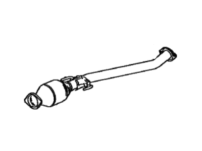 Toyota 17420-0P580 Pipe Assy,  Exhaust,  Center