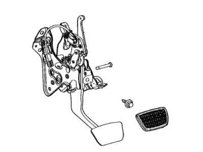 Toyota 47110-0E140 Support Assembly, Brake Pedal