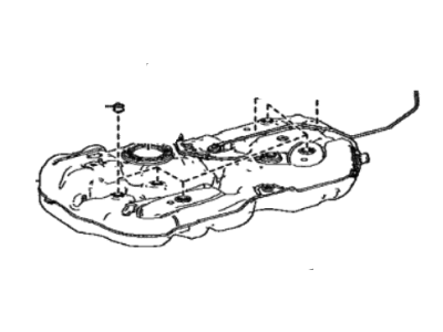 Toyota 77001-0E162 Tank Sub-Assy,  Fuel