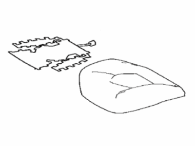 Toyota 71071-0E580-C7 Cover,  Front Seat Cushion,  RH(For Separate Type)
