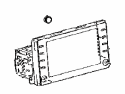 Toyota 86140-0E580 Receiver Assy,  Radio & Display
