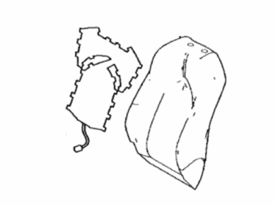 Toyota 71073-0E490-B5 Seat Back Cover