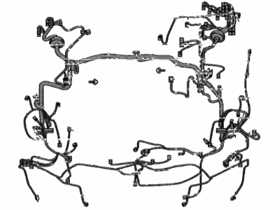 Toyota 82111-0ET50 Wire,  Engine Room Main