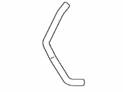 Toyota 87245-0ED10 Hose,  Heater Water,  Outlet C
