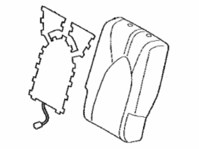 Toyota 71078-0E420-C6 Cover,  Rear Seat Back,  LH(For Separate Type)