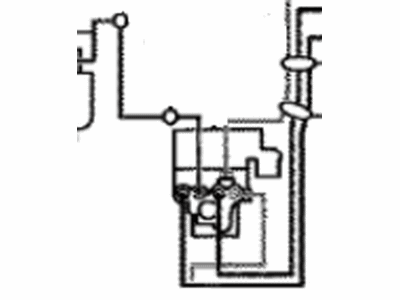 Toyota 47311-42230 Tube,  Front Brake,  NO.1