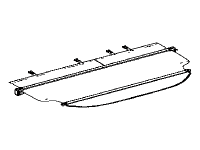 Toyota 64910-42040-C0 Cover Assy,  Tonneau