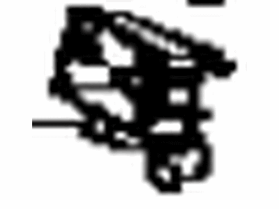 Toyota 73381-48010-C0 Holder,  Rear Seat Belt