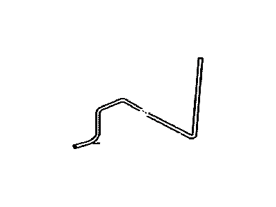 Toyota 41533-42020 Hose,  Rear Differential Vacuum