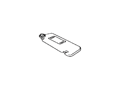 Toyota 74310-42492-B0 Visor Assy,  RH