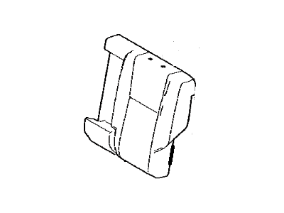 Toyota 71078-42500-C3 Cover, Rear Seat Back, Driver Side(For Separate Type)