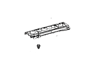 Toyota 58577-42041-C0 Plate,  Rear Floor Mat Support Side,  NO.1