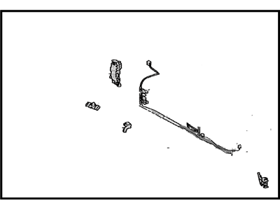 Toyota 82162-42A50 Wire,  Floor,  NO.2