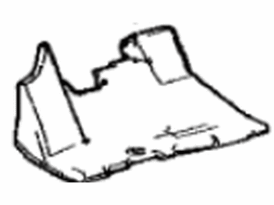 Toyota 55216-42081 Pad, Dash Panel Insulator