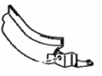Toyota 48738-42021 Cover,  Rear Suspension Arm,  LH