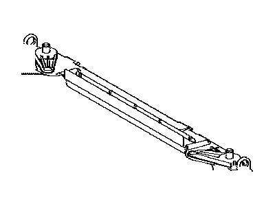 Toyota 16712-36030 Shroud,  Fan,  NO.2