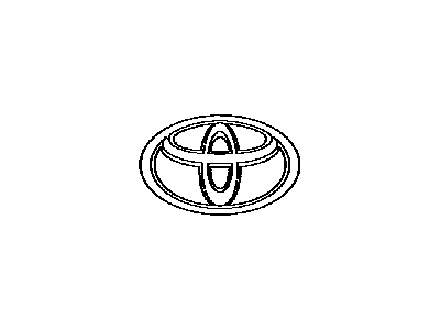 Toyota 53141-33140 Emblem Assy,  Radiator Grille