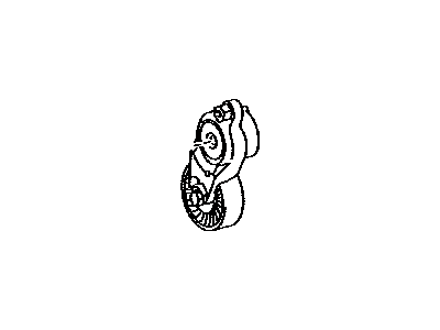 Toyota 16620-0V050 Tensioner Assy,  V-Ribbed Belt