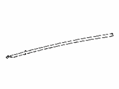Toyota 75988-42050 Stripe,  Rear Door,  Outside LH