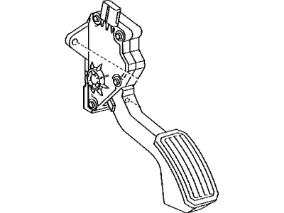Scion 78110-42040 Rod Assy,  Accelerator Pedal(W/Sensor)