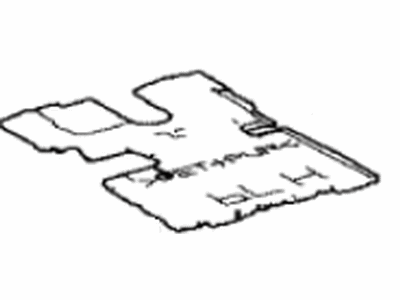 Toyota 58558-42020 Silencer,  Rear Floor,  No.3